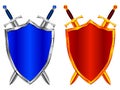 Shields. Royalty Free Stock Photo