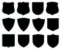 Shields / Labels. Vector Royalty Free Stock Photo