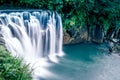 Shifen Waterfall famous waterfall of Taiwan, Pingxi District, New Taipei, Taiwan