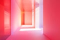 shifting layers of light pink and red, softly blending into one another, creating a harmonious and