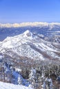 Shiga Kogen in winter Royalty Free Stock Photo