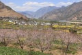 ShiGu village near Lijiang, aerial view. ShiGu is in Yunnan, China, and was part of the South Silk Road or ChaMa GuDao Royalty Free Stock Photo