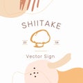 Shiitake Vector Sign