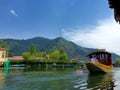 Shikara (boat) on Dal Lake