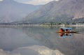 Shikara Boat Lake Mountain Royalty Free Stock Photo