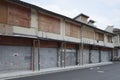 Shikumen buildings have been emptied and await demolition