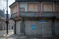 Shikumen buildings have been emptied and await demolition