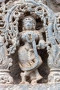Shilabalika stone statue at Chennakeshava Temple in Belur, India