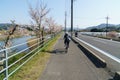 The Shimanami Kaido the most popular bicycle route in japan.