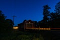 Shimanek Covered Bridge, Oregon, USA, Royalty Free Stock Photo