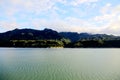 Shimen Reservoir is located in Daxi District, Taoyuan City. , Taiwan Royalty Free Stock Photo