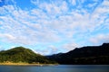 Shimen Reservoir is located in Daxi District, Taoyuan City. , Taiwan Royalty Free Stock Photo