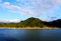 Shimen Reservoir is located in Daxi District, Taoyuan City. , Taiwan Royalty Free Stock Photo