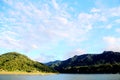 Shimen Reservoir is located in Daxi District, Taoyuan City. , Taiwan Royalty Free Stock Photo