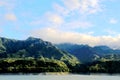 Shimen Reservoir is located in Daxi District, Taoyuan City. , Taiwan Royalty Free Stock Photo