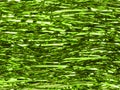 Shimmer shiny green tinsel background