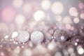 Shimmering Blend of Gray and Pink, Abstract Defocused Background