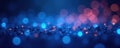 Shimmering blue bokeh, radiant light flares, circular patterns , graphic, sparkle Royalty Free Stock Photo