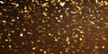 The shimmering confetti falling gracefully creates a festive atmosphere of celebration AI generated image Royalty Free Stock Photo