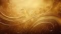 shimmering gold holiday background