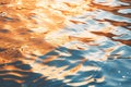 Shimmering water surface with sunlight reflections Royalty Free Stock Photo