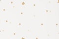 Shimmery gold stars background for kids Royalty Free Stock Photo