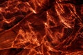Shimmery Red Fabric Royalty Free Stock Photo