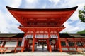 Shimogamo Shrine in Kyoto, Japan Royalty Free Stock Photo