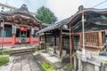 Chozuya (Water ablution Pavilion) and Main Hall (Dai Benzai Sontensha) at Sosen-ji Temple