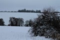 Shimpling Suffolk in the snow