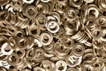 shims Washers background metal hardware colorfull shiny