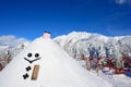 Shin-Hotaka Ropeway the top of Hotaka mountain in winter season Royalty Free Stock Photo