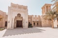 Shindagha historic district in Dubai Creek neighbourhood Royalty Free Stock Photo