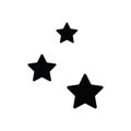 Shine blink vector icon, clean star illustration sign isolated vector illustration