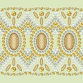 Shine fashion pattern from brilliant stones, rhinestones. Royalty Free Stock Photo