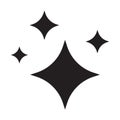 Shine icon, Clean star icon