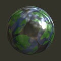 Shiney earth design