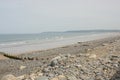 Shingle beach at Westward Ho!, Devon, England Royalty Free Stock Photo