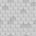 Shingles roof seamless pattern