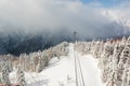 Shinhotaka Ropeway, Cable car station, Takayama Gifu, Japan.