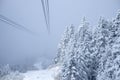 Shinhotaka Ropeway, Japan Alps, Japan Royalty Free Stock Photo