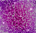 Shining abstract pink mosaic background. Shiny mosaic in disco ball style. Vector silver disco lights background. Abstract Royalty Free Stock Photo