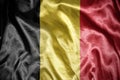 shining belgian flag Royalty Free Stock Photo
