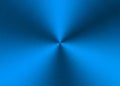 Shining Blue Radial Brushed Metal Surface for Abstract Background Royalty Free Stock Photo