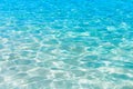 Shining blue water ripple background Royalty Free Stock Photo