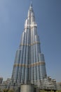 Shining Burji Khalifa Royalty Free Stock Photo