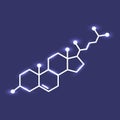 Shining cholesterol chemical formula