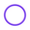 Shining circle frame Transparent Background