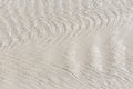 Shining clear water ripple sandy beach background.