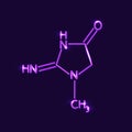 Shining creatinine chemical formula